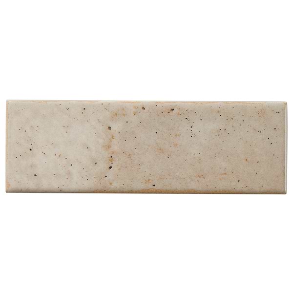 Essa Sand Beige 2x6 Terracotta Look Polished Porcelain Tile in Beige, View 7, open zoomed image
