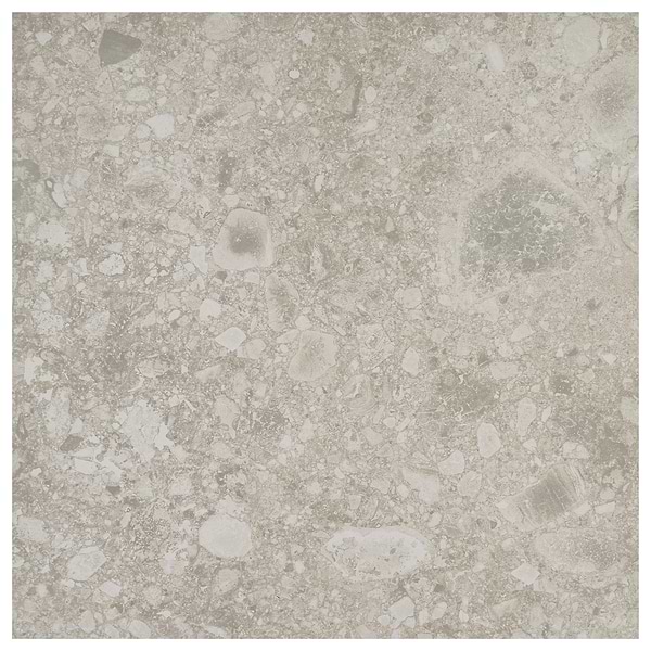 Rizo Silver Beige 24x24 Terrazzo Look Matte Porcelain Tile