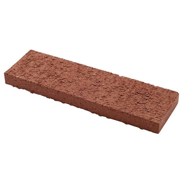Brownstone Red 2x7 Textured Wire Cut Clay Thin Brick Tile
