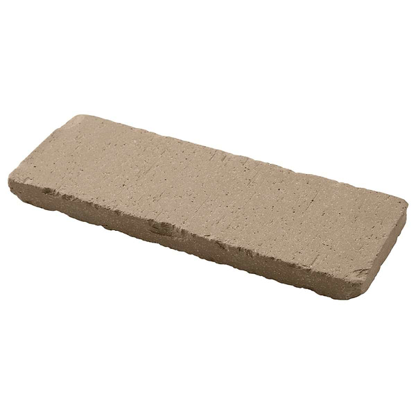 Brownstone Beige 3x7 Tumbled Wire Cut Clay Thin Brick Tile