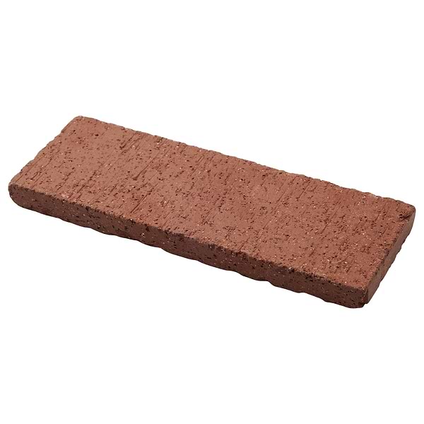 Brownstone Red 3x7 Tumbled Wire Cut Clay Thin Brick Tile