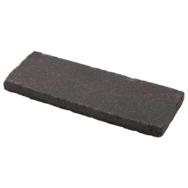 Brownstone Charcoal Black 3x7 Tumbled Wire Cut Clay Thin Brick Tile