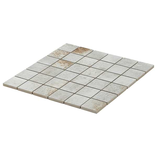 Flatiron 2.0 White 2x2 Matte Porcelain Mosaic Tile by Angela Harris in White, View 7, open zoomed image