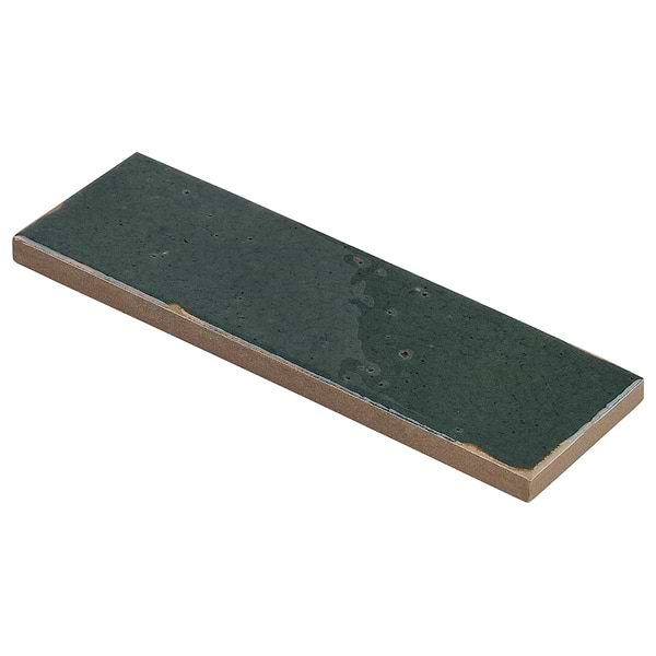 Essa Green 2x6 Terracotta Look Polished Porcelain Tile in Green, View 7, open zoomed image