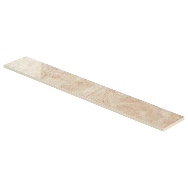 Grand Taj Mahal Champagne Beige 4x24 Stone Look Polished Porcelain Tile in Beige, View 7, open zoomed image