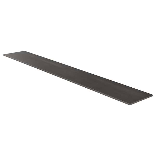 Millie Ebony Black 10x60 XL Wood Look Matte Porcelain Tile in Black, View 7, open zoomed image