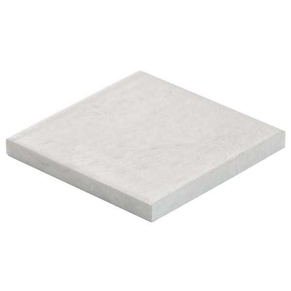 Velour Vanilla 4x4 Leather Marble Tile in Warm White, View 8, open zoomed image