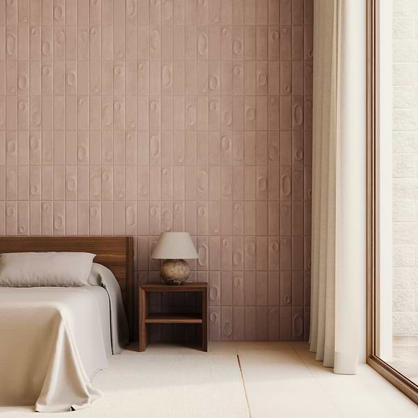 Telos Sand Beige 4x12 Terracotta Look Matte Ceramic Tile in Beige, View 7, open zoomed image