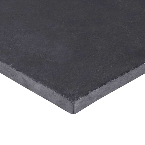 Sendero Carbon Black 24x36 Tumbled Limestone 2CM Outdoor Paver