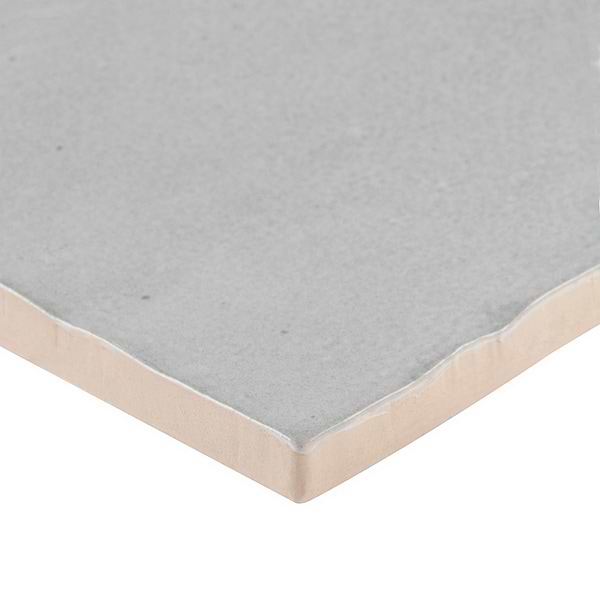 Portmore Gray 4x4 Glossy Ceramic Tile in Gray, View 7, open zoomed image