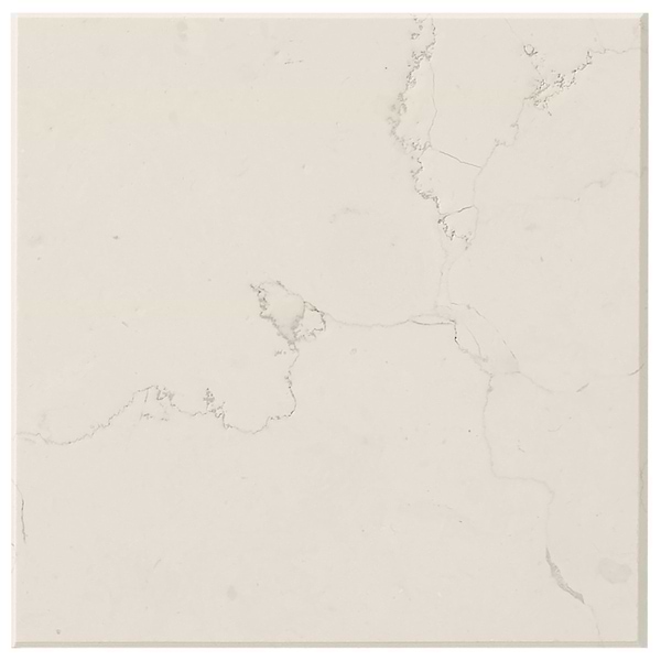 Bianco Perlino 4x4 Brushed Marble Tile