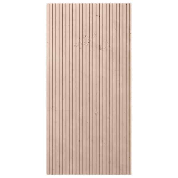 Stonework Pleat Rosa Perlino 12x24 3D Honed Marble Tile