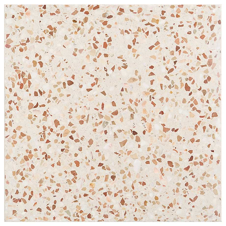 True Terrazzo Evora Beige 16x16 Polished Terrazzo Tile