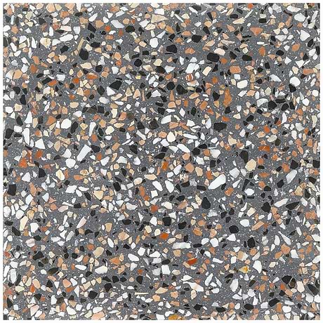 True Terrazzo Paradiso Gray 16x16 Polished Terrazzo Tile