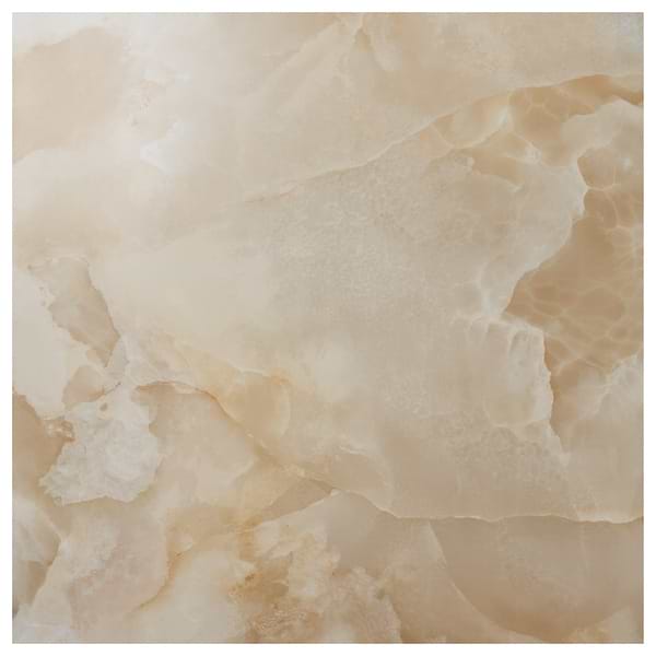 Harmonyx Champagne Beige 48x48 Onyx Look Satin Porcelain Tile in Beige, View 7, open zoomed image