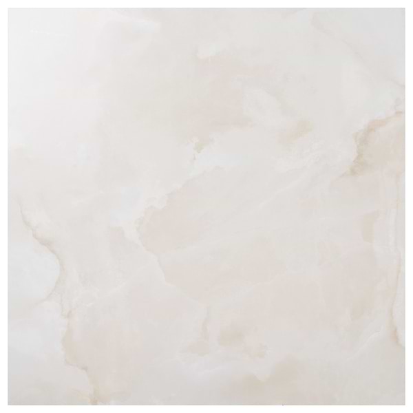 Harmonyx Vanilla White 48x48 Onyx Look Satin Porcelain Tile in Warm White, View 7, open zoomed image
