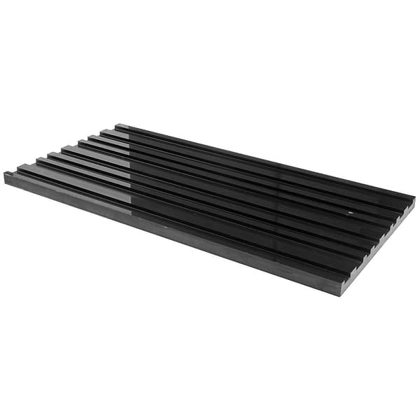 Stonework Barcode Black Jade 12x24 3D Polished Marble Tile