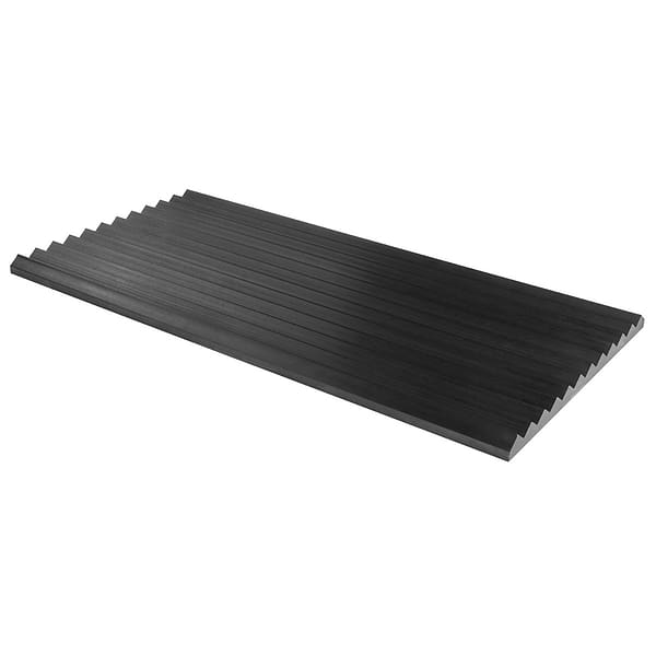 Stonework Peak Black Jade 12x24 3D Satin Marble Tile