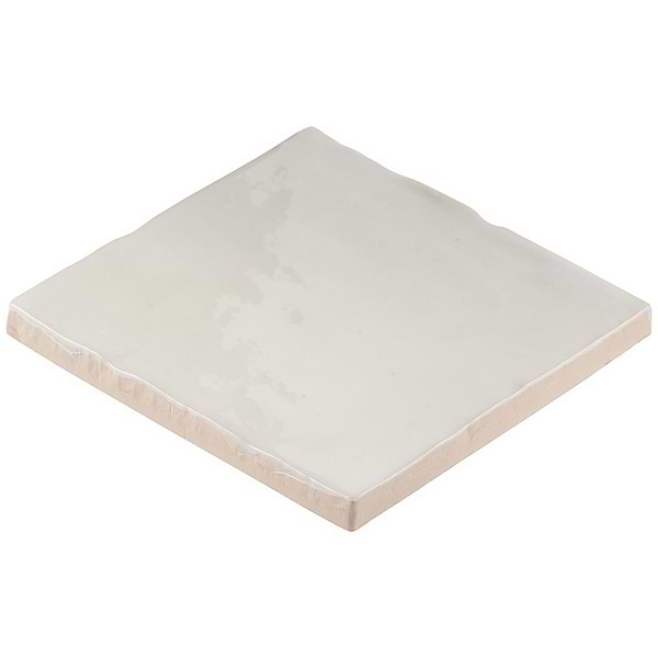 Portmore White 4x4 Glossy Ceramic Tile
