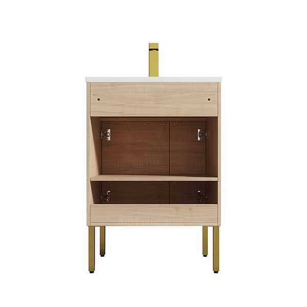 Portofino 24'' Maple Vanity And Counter