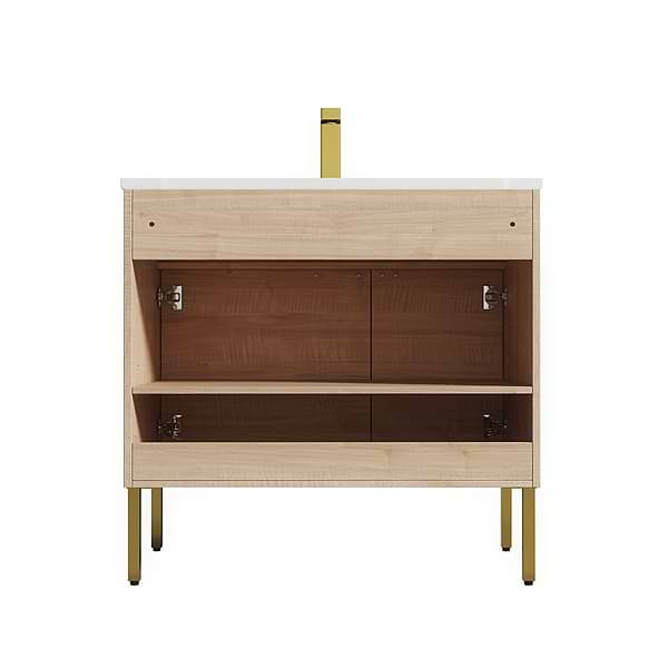 Portofino 36'' Maple Vanity And Counter