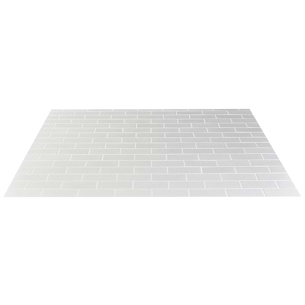 Sarina Vintage White 3x6 Glossy Crackled Ceramic Wall Tile
