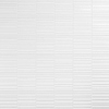 Sydney White 8x16 3D Glossy and Matte Mixed Finish Ceramic Tile