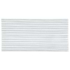 Nabi Subway Arctic Blue 4.5x9 Fluted Ridged Crackled Glossy Glass Tile