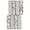 Kobe Fin Smoke Gray 2x8 Terrazzo Look Matte Porcelain Mosaic Tile