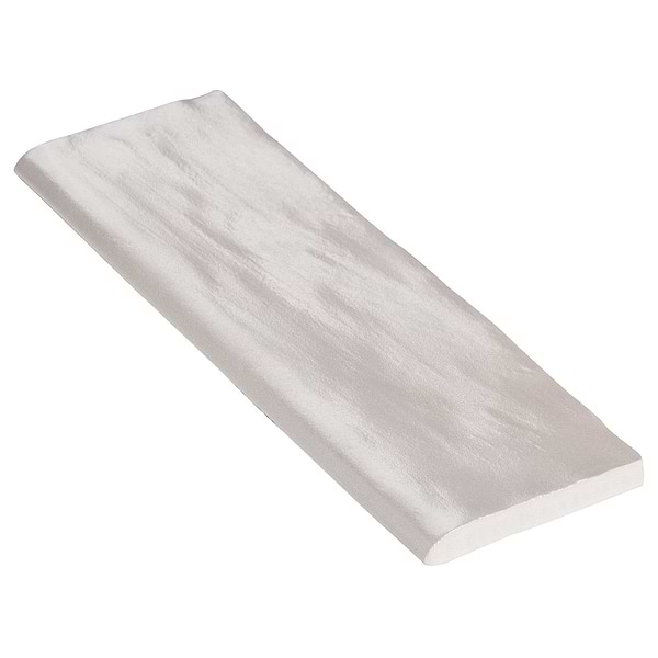 Montauk Fog 2x8 Mixed Finish Ceramic Bullnose