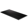Stonework Peak Black Jade 12x24 3D Satin Marble Tile