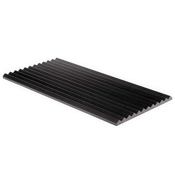 Stonework Peak Black Jade 12x24 Dimensional Satin Marble Tile