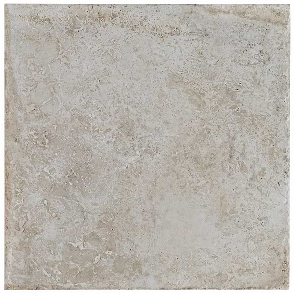 Seville Efeso Gray 12x12 Travertine Look Matte Porcelain Tile