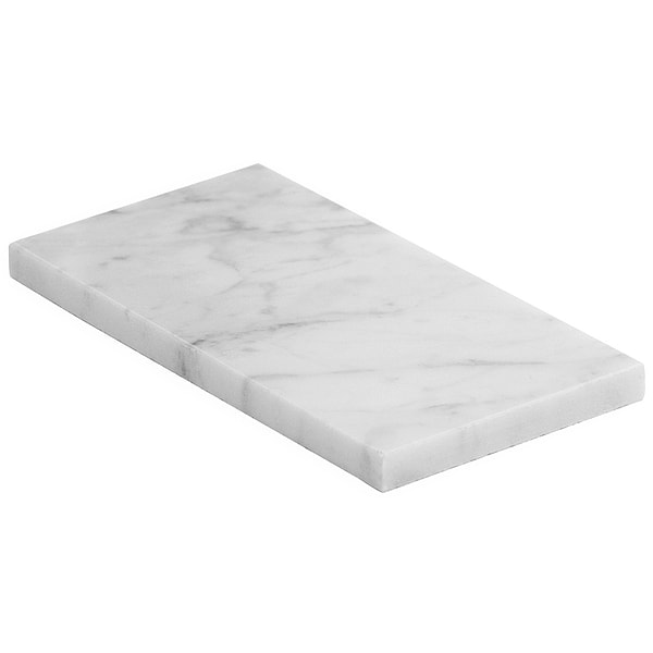 Sample-Bianco Carrara 3x6 Polished Marble Tile