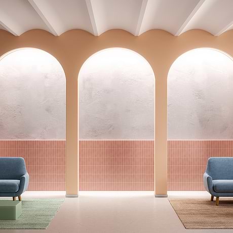Color One Cotto Red 2x8 Matte Cement Tile