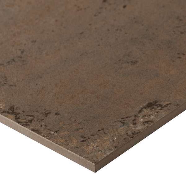 Portrait Copper 24x24 Matte Porcelain Tile in Bronze, View 8, open zoomed image