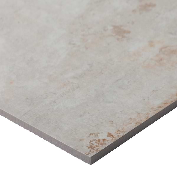 Portrait Ivory Beige 24x24 Matte Porcelain Tile in White, View 8, open zoomed image