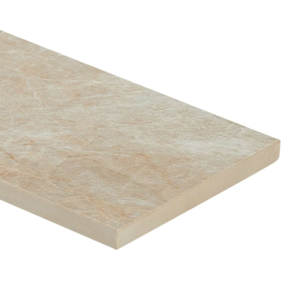 Grand Taj Mahal Fawn Beige 4x24 Stone Look Matte Porcelain Tile in Beige, View 7, open zoomed image