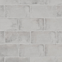 Parma Brick Dove Gray 4x8 Terracotta Look Matte Ceramic Tile