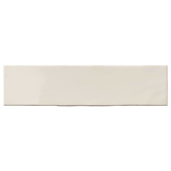 Lancaster Vanilla Cream Ivory 3x12 Polished Ceramic Subway Tile