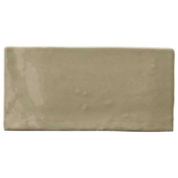 Lancaster Celery Green 3x6 Polished Ceramic Wall Tile