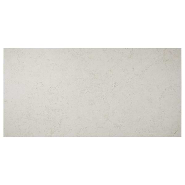 Corretta Bianco White 24x48 Matte Porcelain Tile in Warm White, View 8, open zoomed image