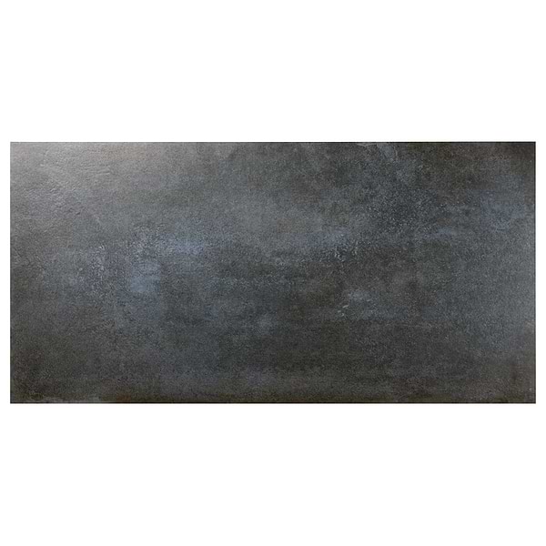 Flatiron 2.0 Black 24x48 Matte Porcelain Tile by Angela Harris in Black, View 8, open zoomed image