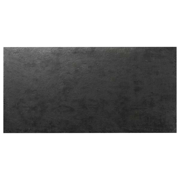Portrait Black 24x48 Matte Porcelain Tile in Black, View 8, open zoomed image