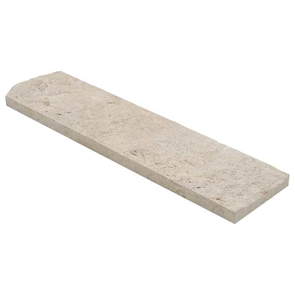 Cream Misto Beige 3x12 Textured Marble Tile