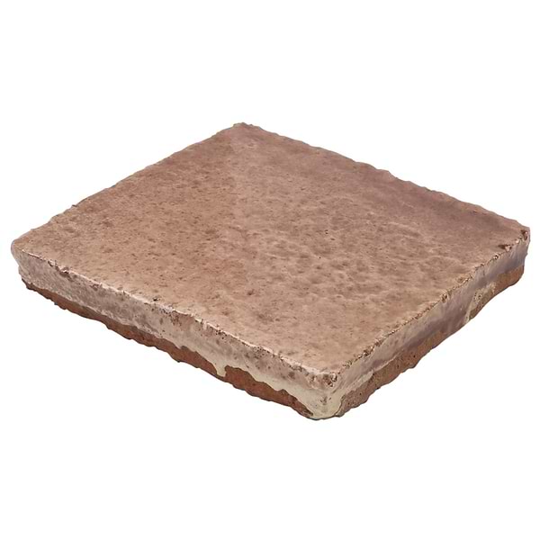 Terra Ember Rosa Pink 4x4 Handmade Crackled Glossy Terracotta Tile in Pink, View 8, open zoomed image