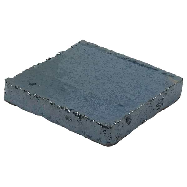 Terra Ember Teal Blue 4x4 Handmade Metallic Crackled Glossy Terracotta Tile in Teal, Blue, View 8, open zoomed image