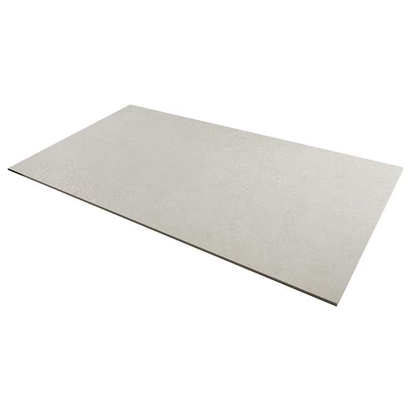 Corretta Wave Bianco White 24x48 Semi-Polished Porcelain Tile in Warm White, View 8, open zoomed image