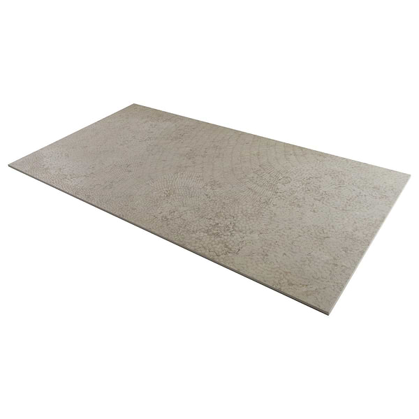 Corretta Wave Warm Gray 24x48 Semi-Polished Porcelain Tile in Gray, View 8, open zoomed image