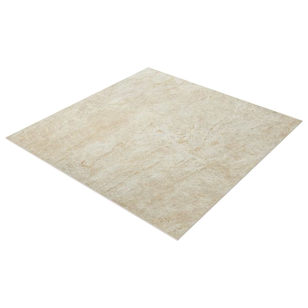 Grand Taj Mahal Fawn Beige 48x48 Stone Look Matte Porcelain Tile in Beige, View 8, open zoomed image